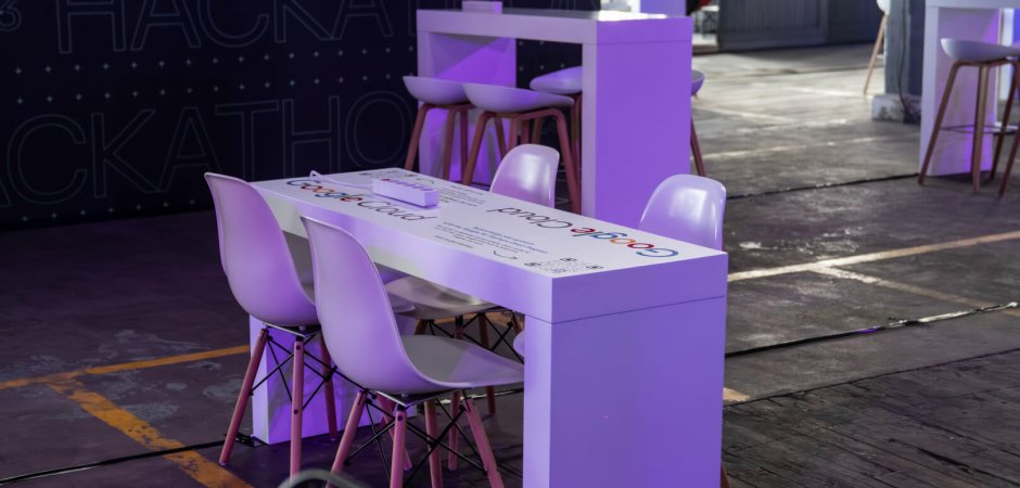 Personalization of furniture with printed vinyl